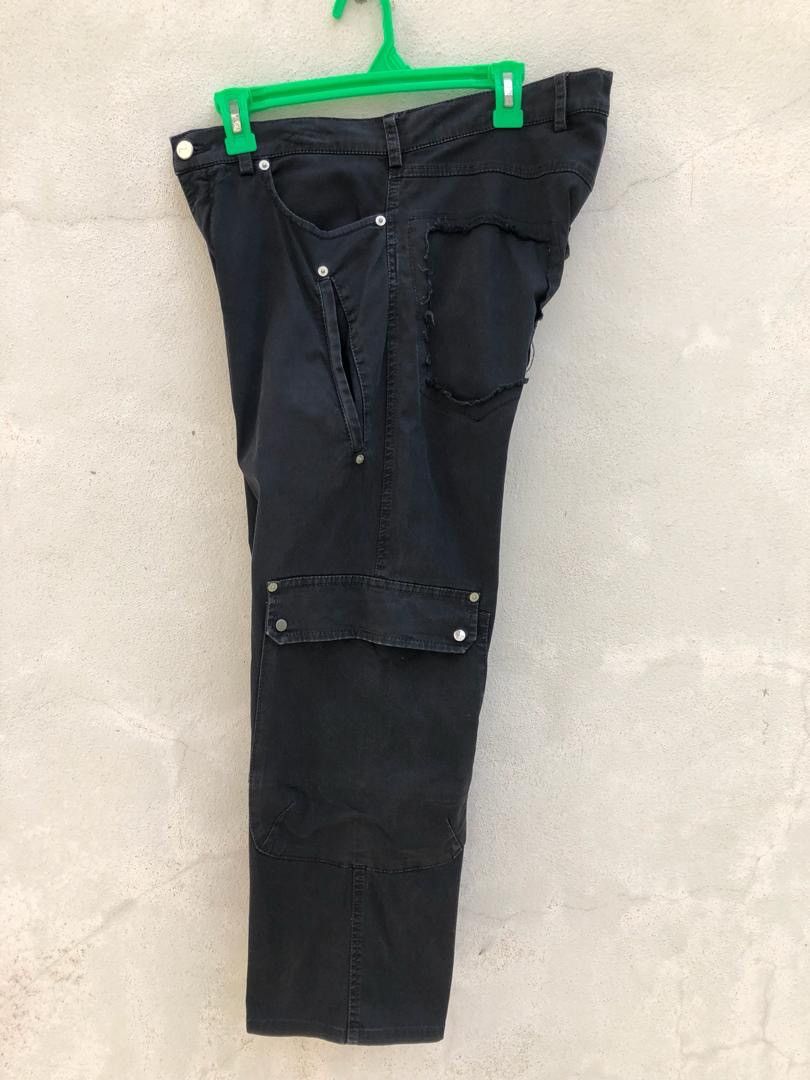 Neil Barrett Neli Barrett X Puma Rips Distressed Wide Leg Cargo Size US 32 / EU 48 - 11 Thumbnail