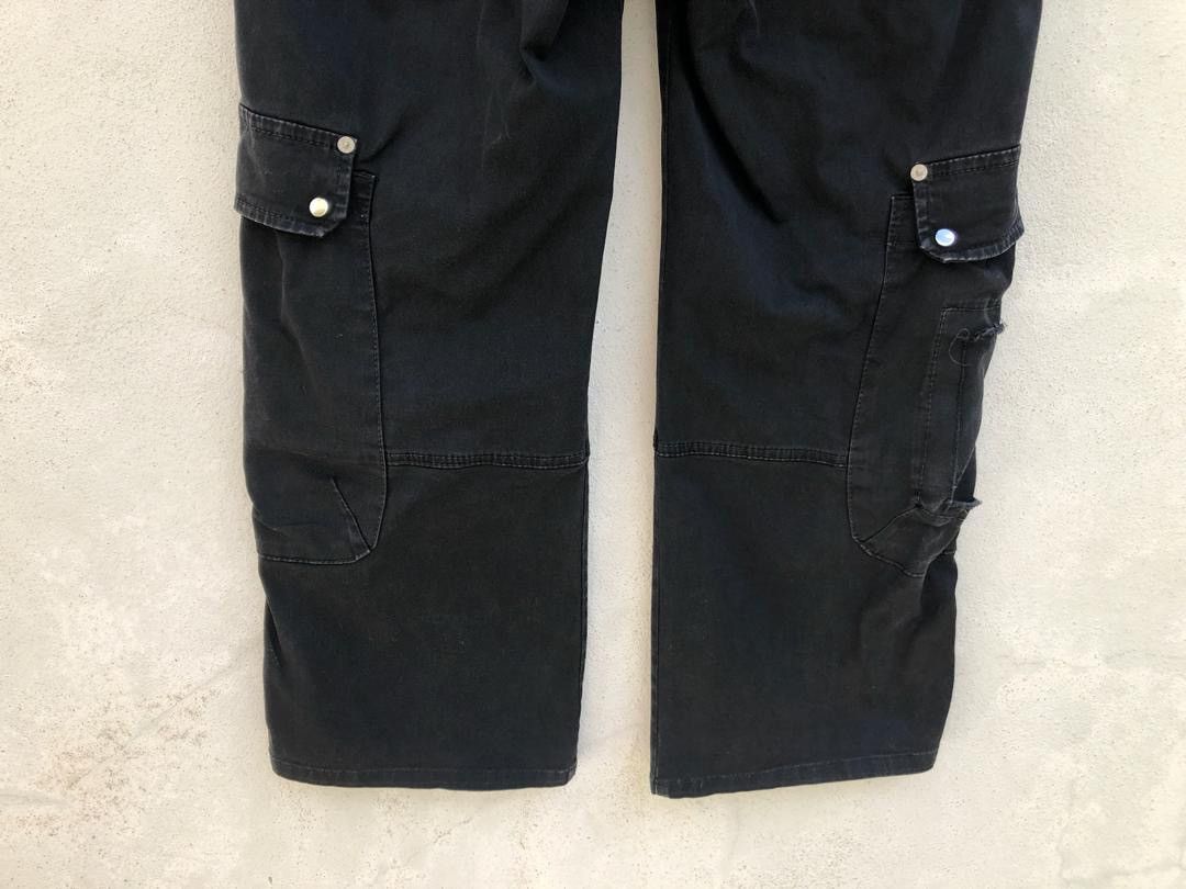 Neil Barrett Neli Barrett X Puma Rips Distressed Wide Leg Cargo Size US 32 / EU 48 - 10 Thumbnail