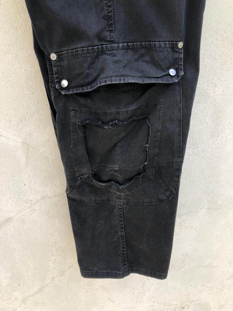 Neil Barrett Neli Barrett X Puma Rips Distressed Wide Leg Cargo Size US 32 / EU 48 - 16 Thumbnail