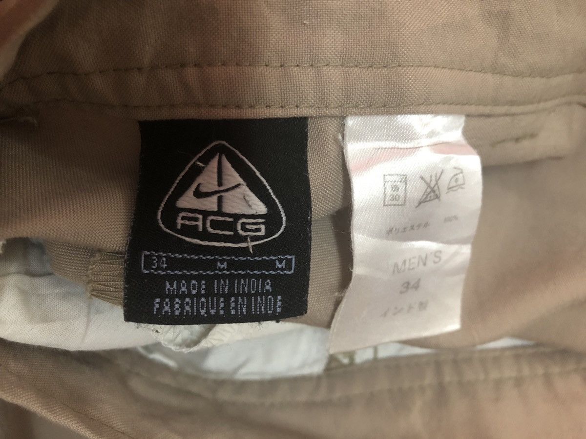Nike ACG Vintage nike acg Detachable Leg Cargo Trouser Size US 34 / EU 50 - 11 Thumbnail