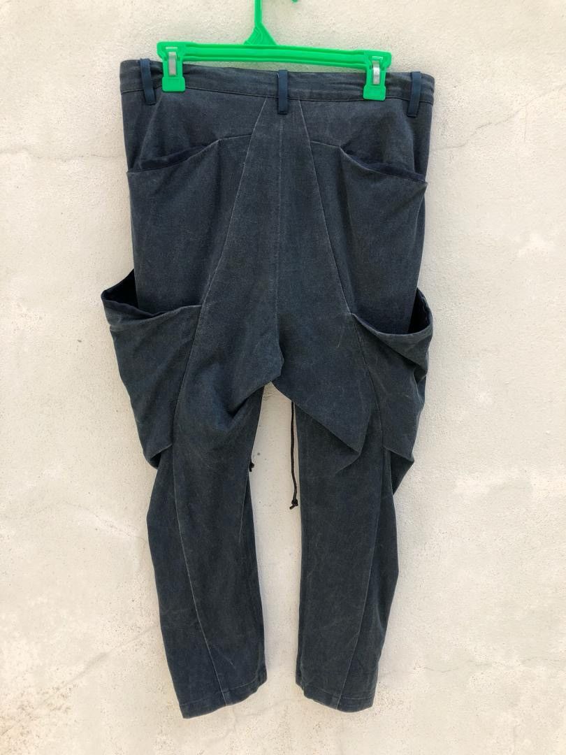Kazuyuki Kumagai Attachment Cropped Parachute Cargo Trouser Pant Size US 30 / EU 46 - 5 Thumbnail