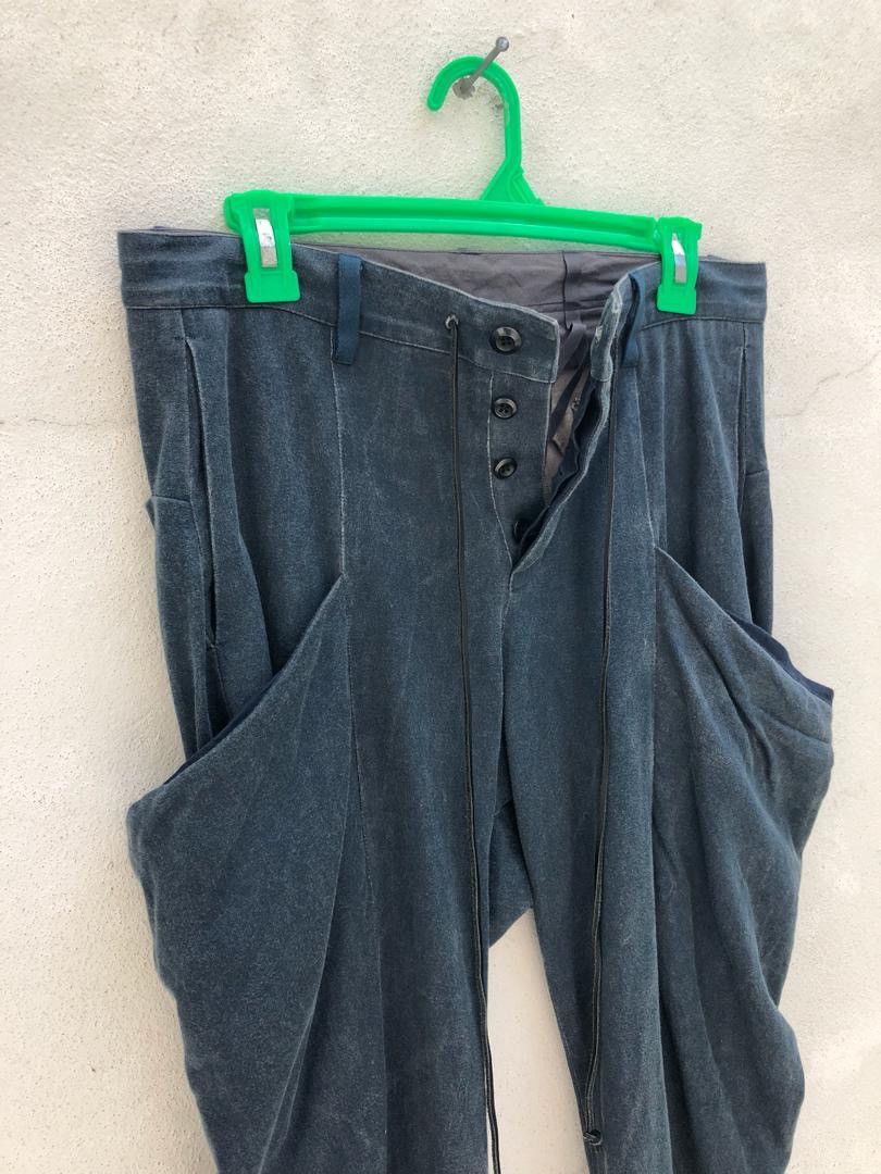 Kazuyuki Kumagai Attachment Cropped Parachute Cargo Trouser Pant Size US 30 / EU 46 - 3 Thumbnail