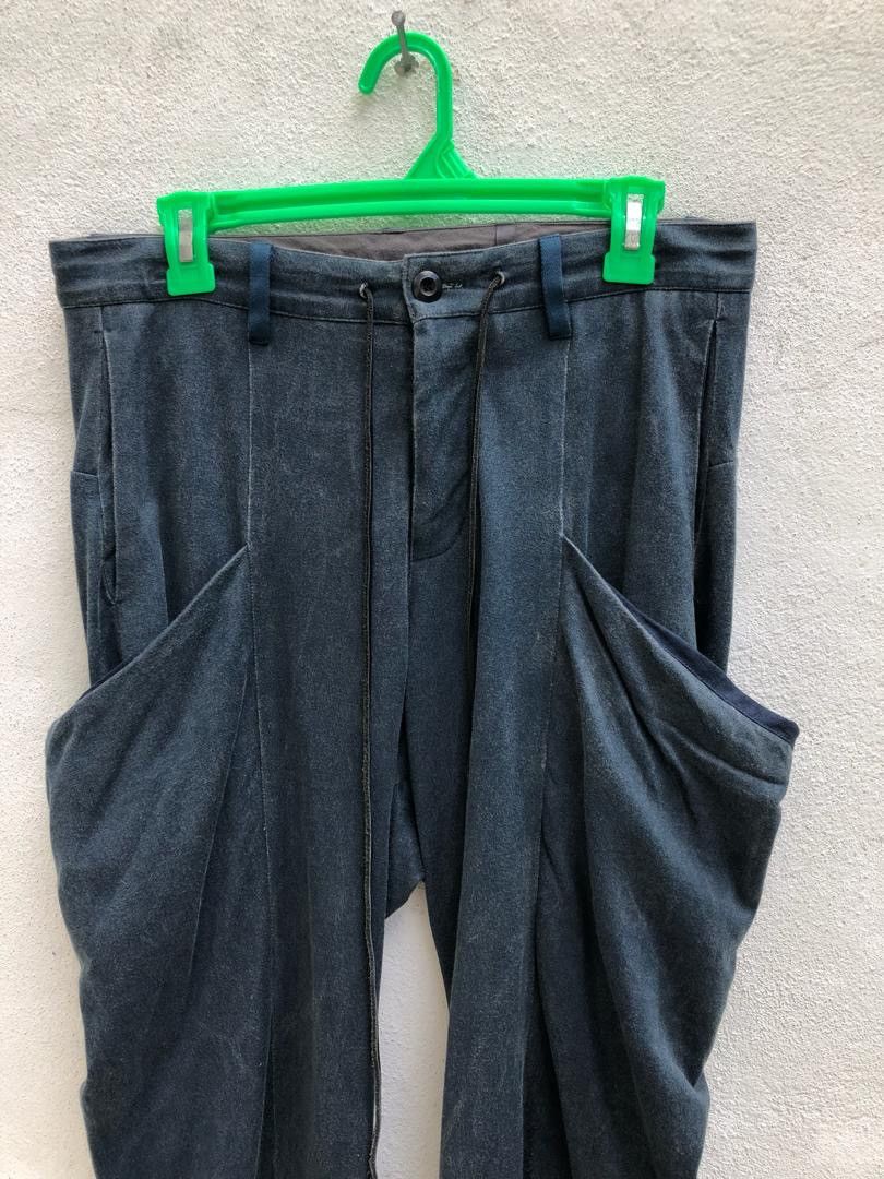 Kazuyuki Kumagai Attachment Cropped Parachute Cargo Trouser Pant Size US 30 / EU 46 - 2 Thumbnail