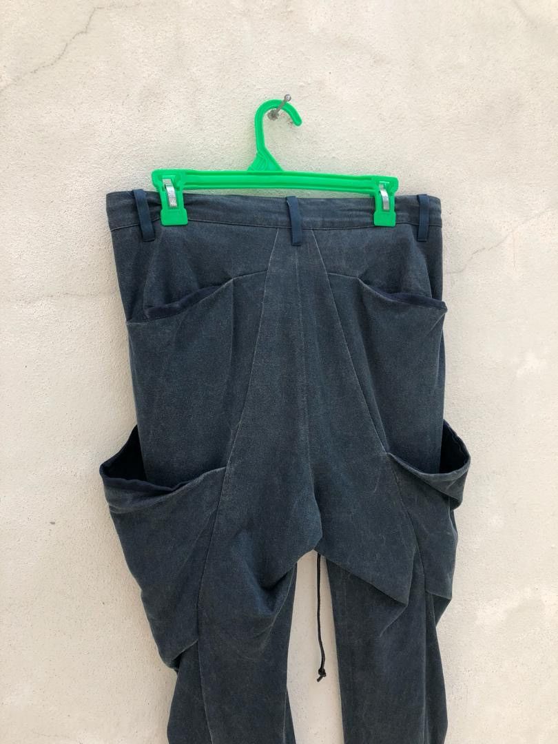 Kazuyuki Kumagai Attachment Cropped Parachute Cargo Trouser Pant Size US 30 / EU 46 - 6 Thumbnail