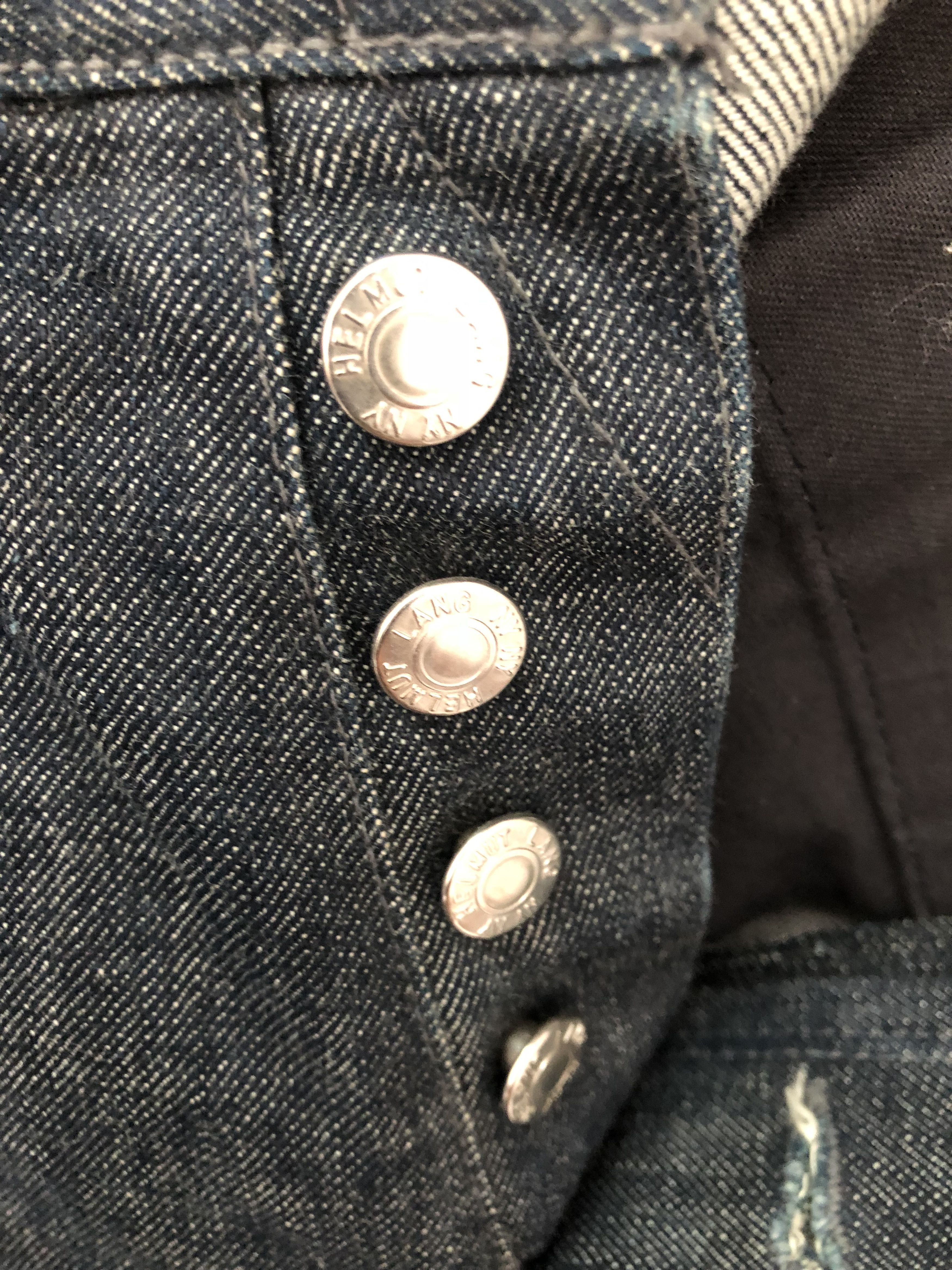 Helmut Lang 👉🔥 Made in Usa Helmut Lang New York Buttonfly Denim Jeans Size US 29 - 8 Thumbnail