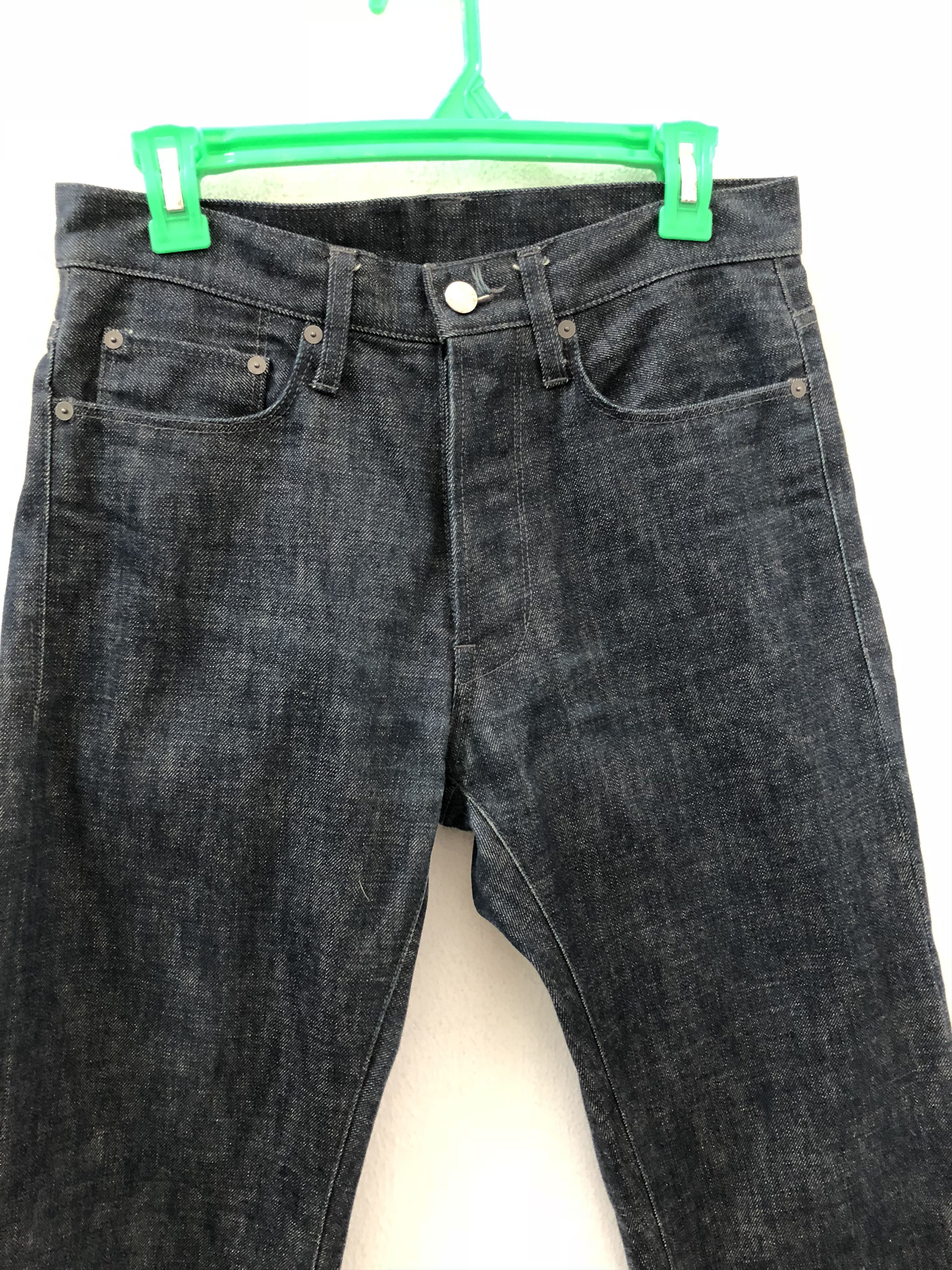 Helmut Lang 👉🔥 Made in Usa Helmut Lang New York Buttonfly Denim Jeans Size US 29 - 2 Thumbnail