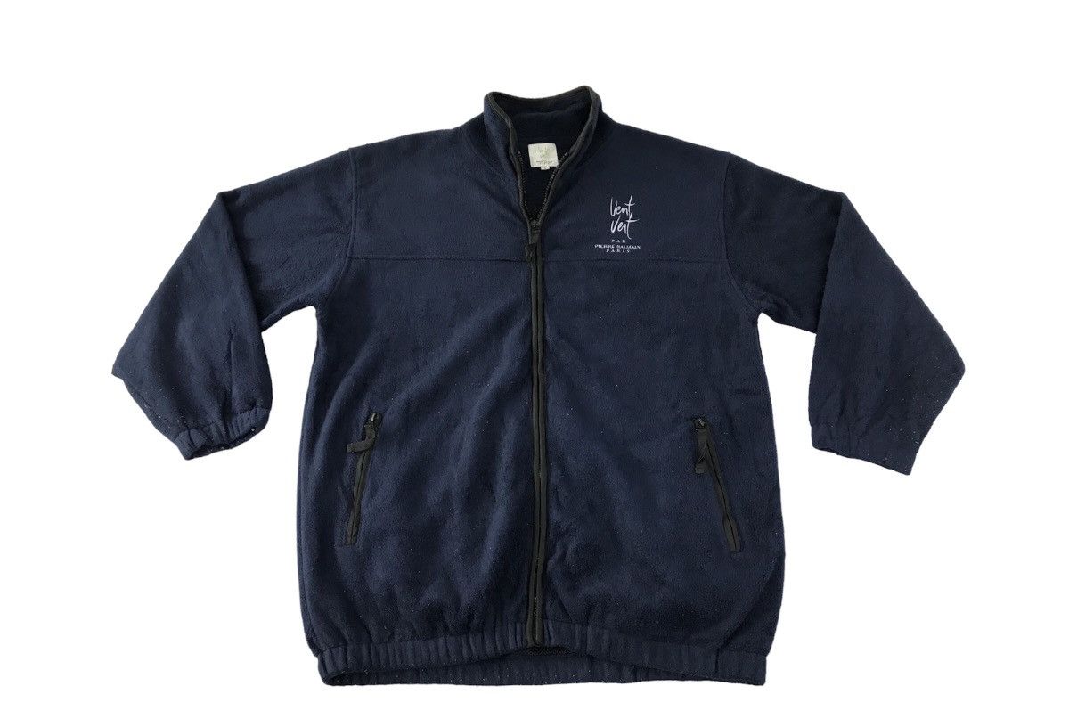 Designer × Pierre Balmain Vent Vent Pierre Balmain Paris Fleece Full Zip Jacket Size US L / EU 52-54 / 3 - 1 Thumbnail