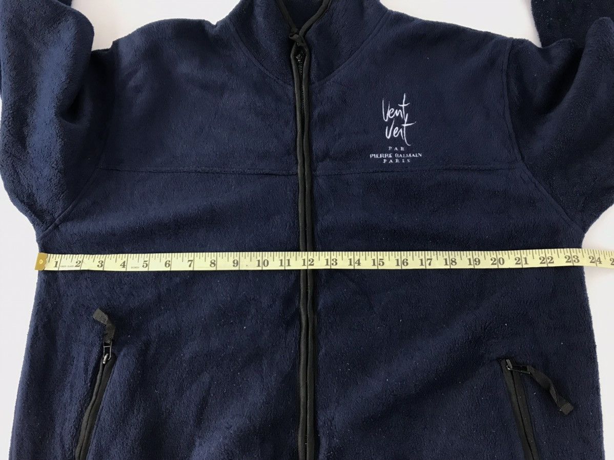 Designer × Pierre Balmain Vent Vent Pierre Balmain Paris Fleece Full Zip Jacket Size US L / EU 52-54 / 3 - 10 Thumbnail
