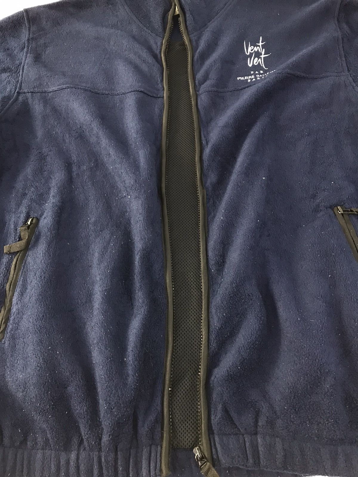 Designer × Pierre Balmain Vent Vent Pierre Balmain Paris Fleece Full Zip Jacket Size US L / EU 52-54 / 3 - 5 Thumbnail