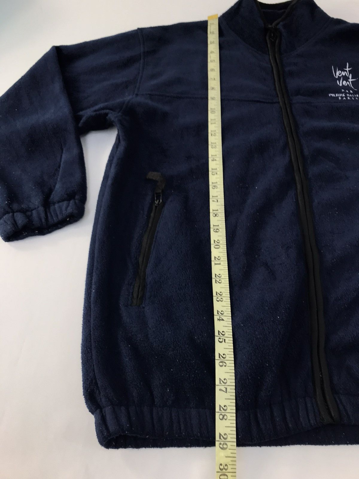 Designer × Pierre Balmain Vent Vent Pierre Balmain Paris Fleece Full Zip Jacket Size US L / EU 52-54 / 3 - 11 Thumbnail