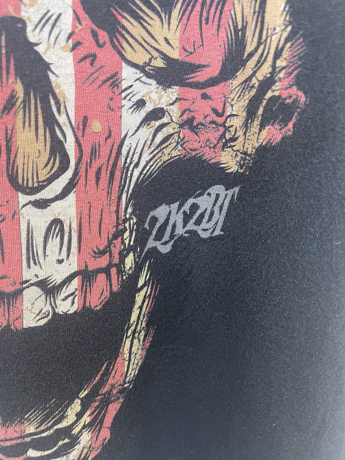 Japanese Brand 2K2BT SKULLS OVERSIZE SHIRT Size US XXL / EU 58 / 5 - 10 Thumbnail
