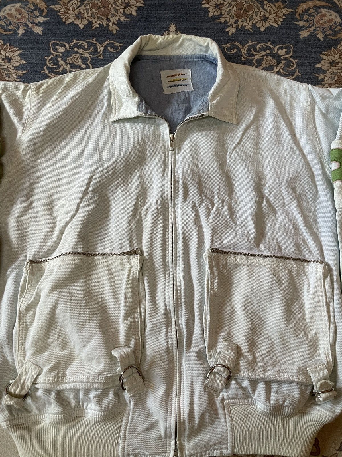 PERSON'S Vintage Person’s For Men Racing Team Skyline Jacket bondage Size US L / EU 52-54 / 3 - 7 Thumbnail