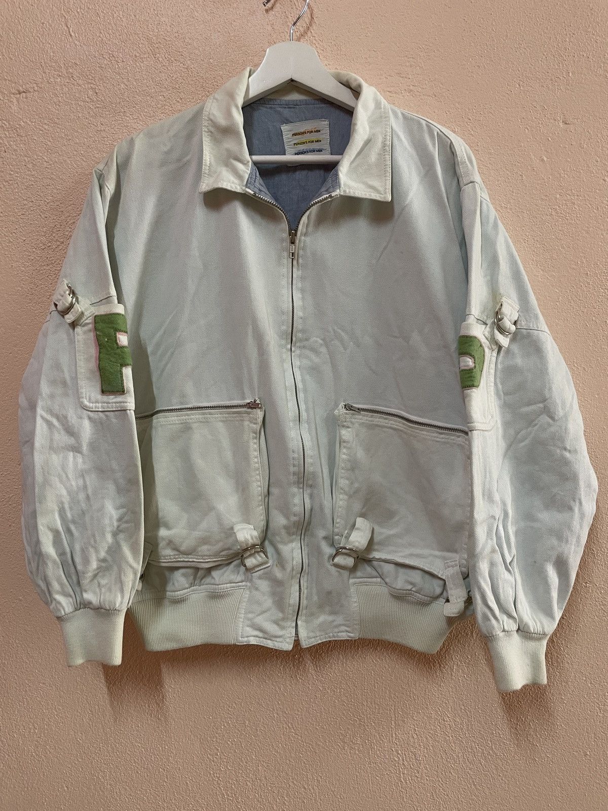 PERSON'S Vintage Person’s For Men Racing Team Skyline Jacket bondage Size US L / EU 52-54 / 3 - 6 Thumbnail
