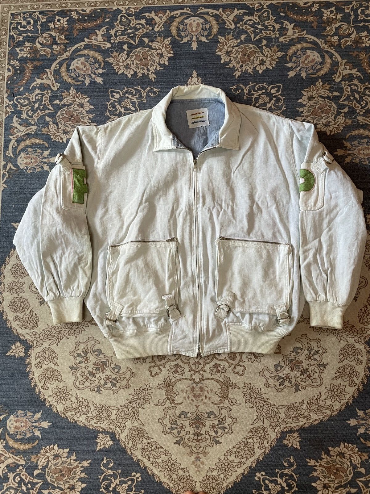 PERSON'S Vintage Person’s For Men Racing Team Skyline Jacket bondage Size US L / EU 52-54 / 3 - 3 Thumbnail
