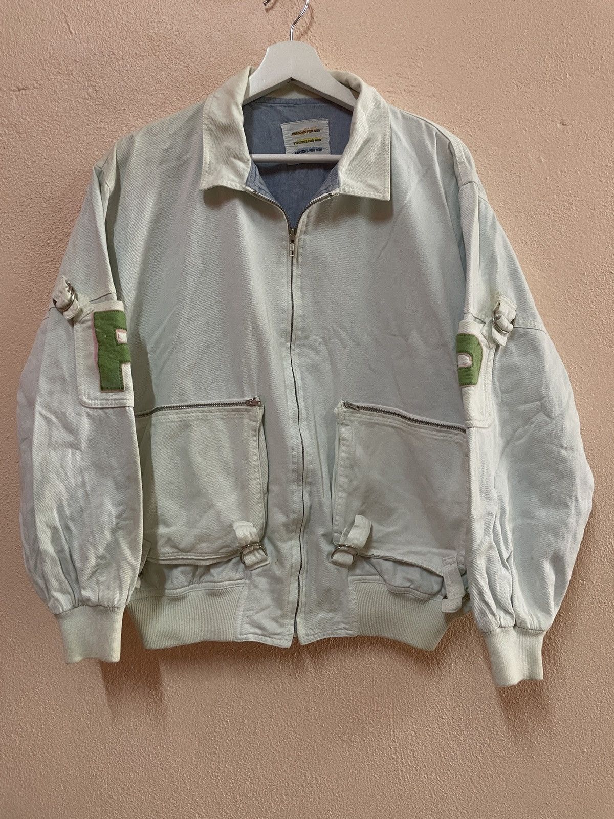 PERSON'S Vintage Person’s For Men Racing Team Skyline Jacket bondage Size US L / EU 52-54 / 3 - 2 Thumbnail