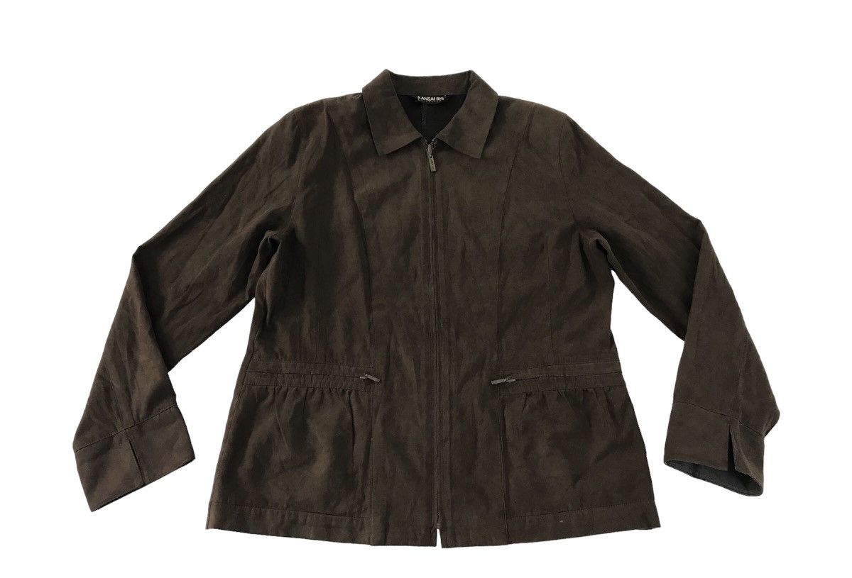 Kansai Yamamoto × Vintage Kansai Bis Collection Kansai Yamamoto Brown Jacket Size US L / EU 52-54 / 3 - 1 Thumbnail