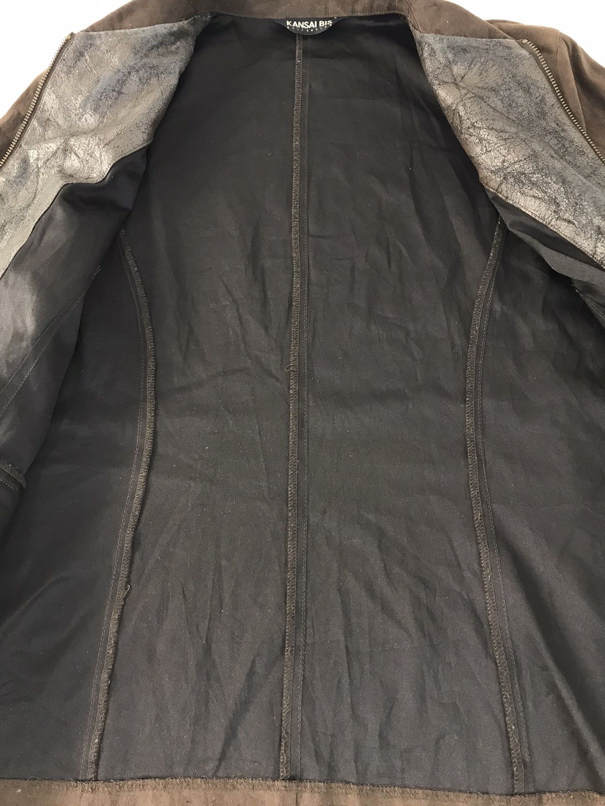 Kansai Yamamoto × Vintage Kansai Bis Collection Kansai Yamamoto Brown Jacket Size US L / EU 52-54 / 3 - 5 Thumbnail