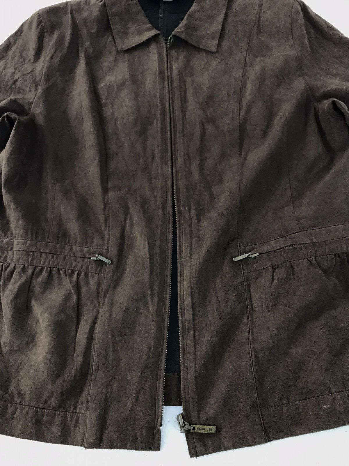Kansai Yamamoto × Vintage Kansai Bis Collection Kansai Yamamoto Brown Jacket Size US L / EU 52-54 / 3 - 4 Thumbnail