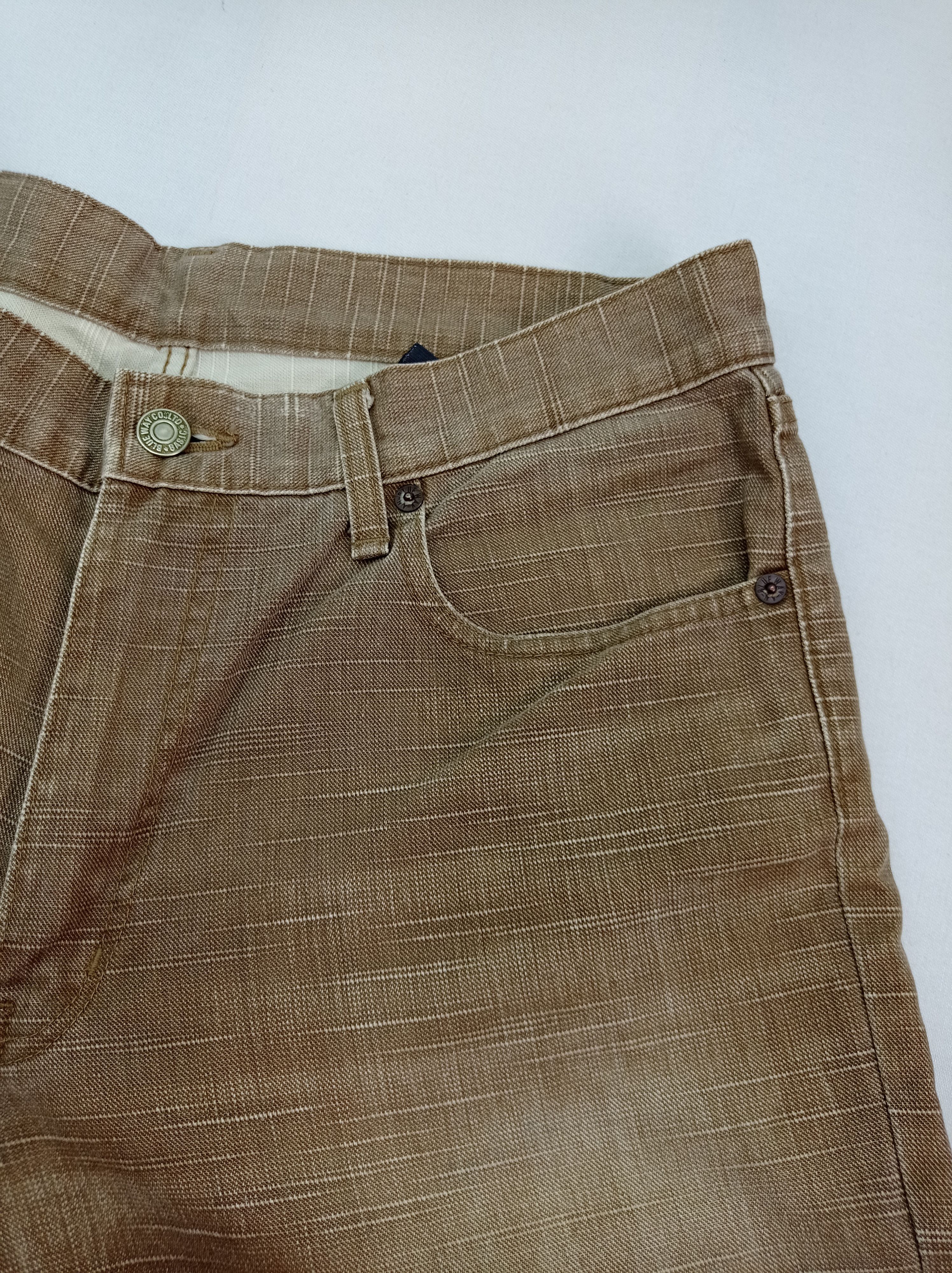 Japanese Brand Blue Way Japan Made Brown pants Size US 32 / EU 48 - 11 Thumbnail