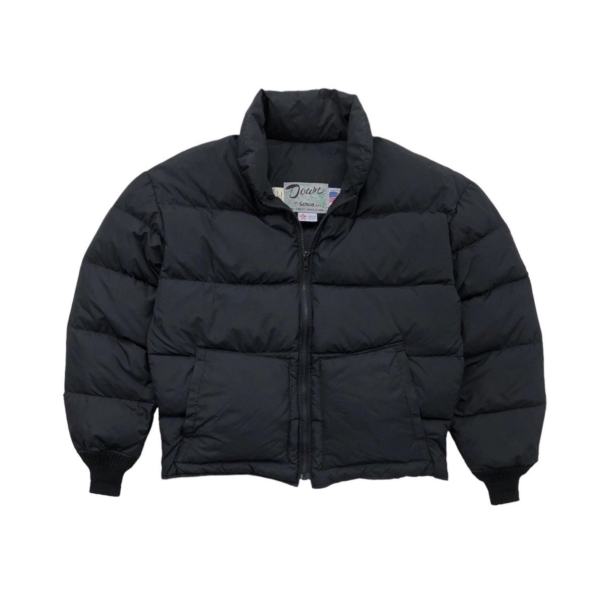 Schott Vintage Schott NYC Down Feather Puffer Jacket Made In USA 🇺🇸 Size US L / EU 52-54 / 3 - 4 Thumbnail
