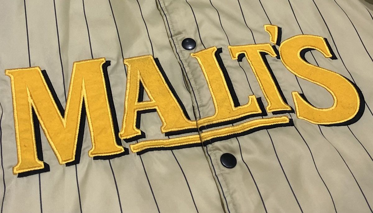 Vintage Vintage Malt's Beer Reversible Satin Jacket Size US M / EU 48-50 / 2 - 9 Thumbnail