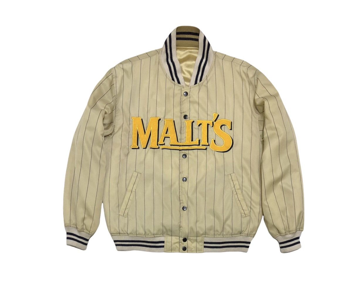 Vintage Vintage Malt's Beer Reversible Satin Jacket Size US M / EU 48-50 / 2 - 7 Thumbnail