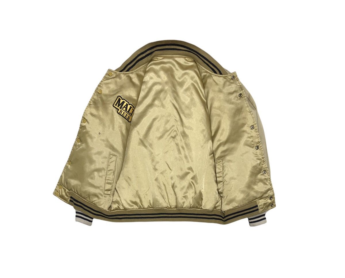 Vintage Vintage Malt's Beer Reversible Satin Jacket Size US M / EU 48-50 / 2 - 11 Thumbnail