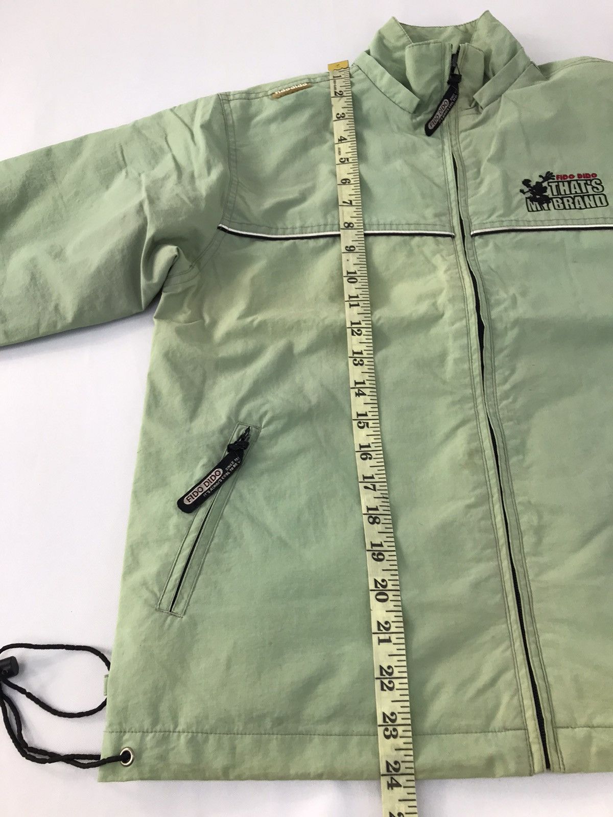 Vintage Fido Dido That My Brand Quilted Windbreakers Jacket Zip Up Size US L / EU 52-54 / 3 - 12 Thumbnail