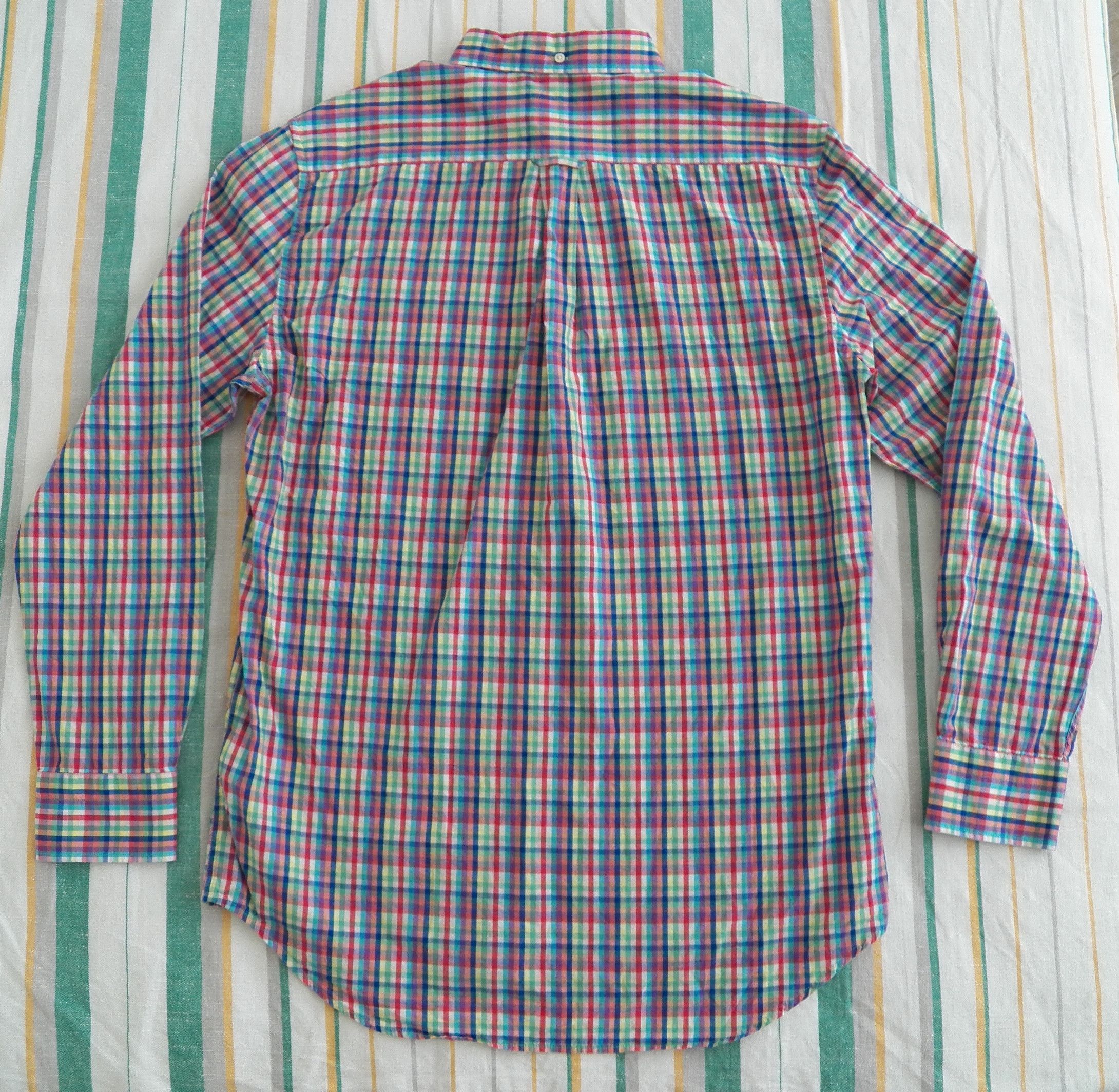 Gant GANT Madras Plaid SHIRT Regular Fit Size M 15 3/4 Multi Size US M / EU 48-50 / 2 - 7 Thumbnail