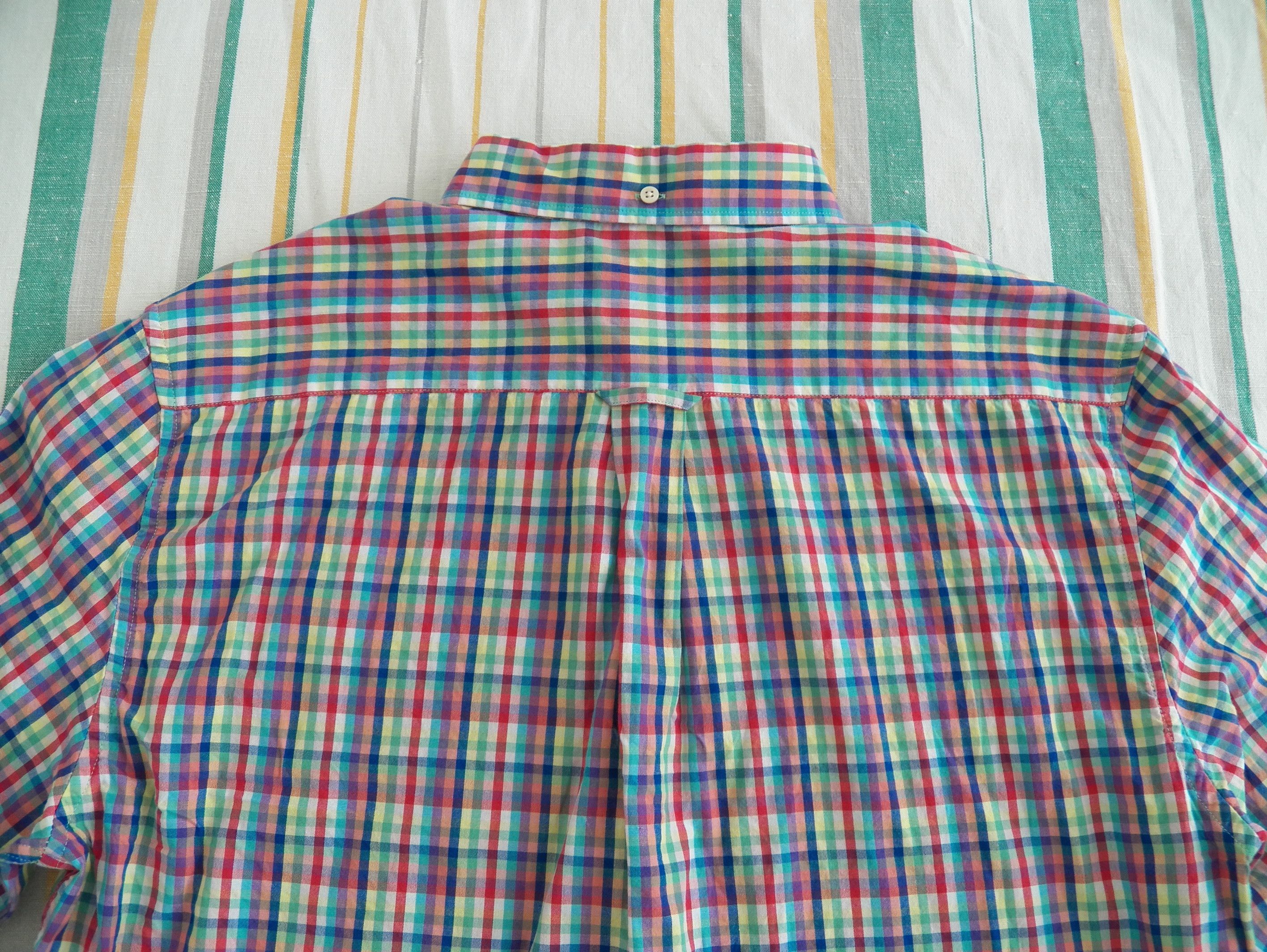 Gant GANT Madras Plaid SHIRT Regular Fit Size M 15 3/4 Multi Size US M / EU 48-50 / 2 - 8 Thumbnail