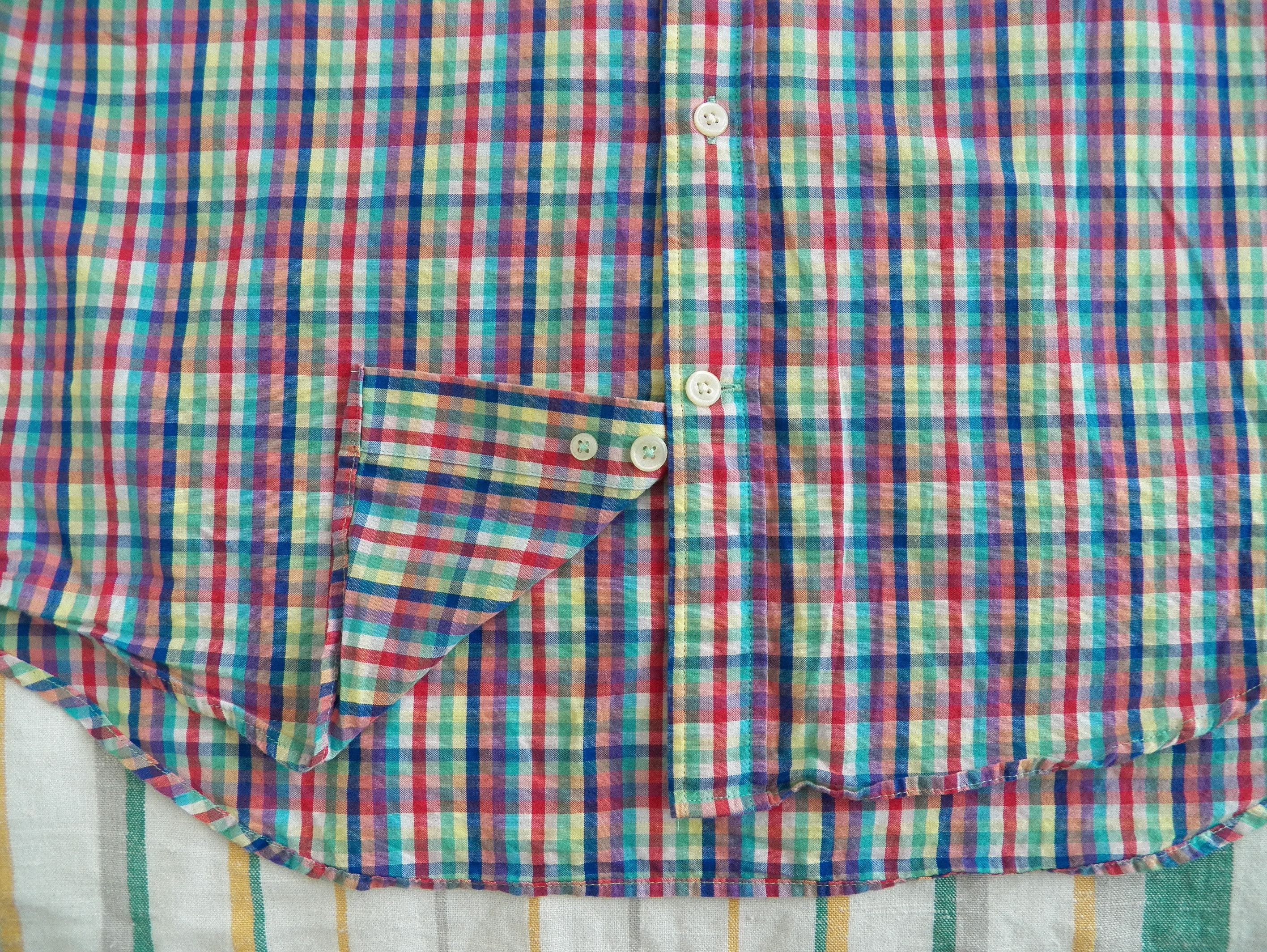 Gant GANT Madras Plaid SHIRT Regular Fit Size M 15 3/4 Multi Size US M / EU 48-50 / 2 - 2 Thumbnail