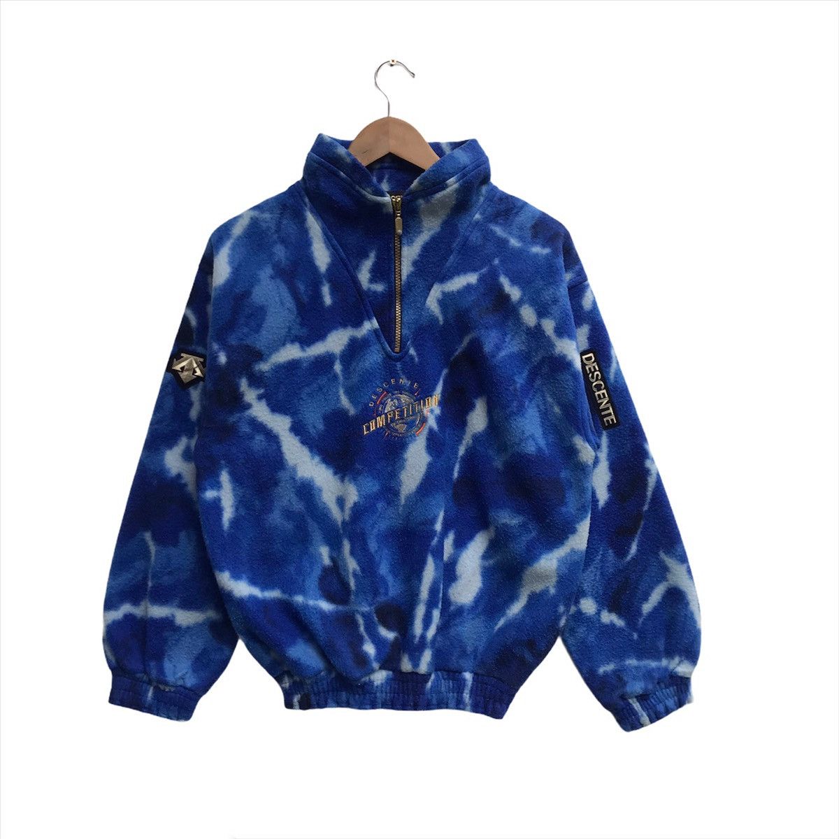 Descente Vintage Fleece Half Zipper Size US M / EU 48-50 / 2 - 1 Thumbnail