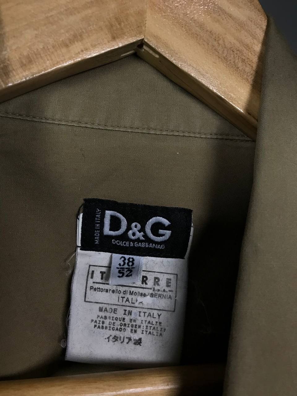 Dolce & Gabbana Dolce & Gabbana vintage luxury shirt Size US L / EU 52-54 / 3 - 3 Thumbnail