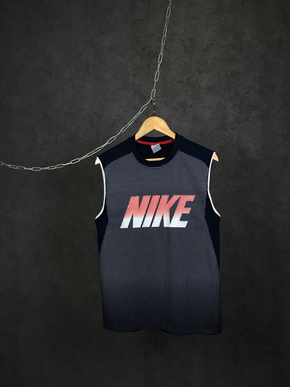 Vintage Nike Athletic swoosh streetwear vintage sportswear tee Size US M / EU 48-50 / 2 - 1 Thumbnail