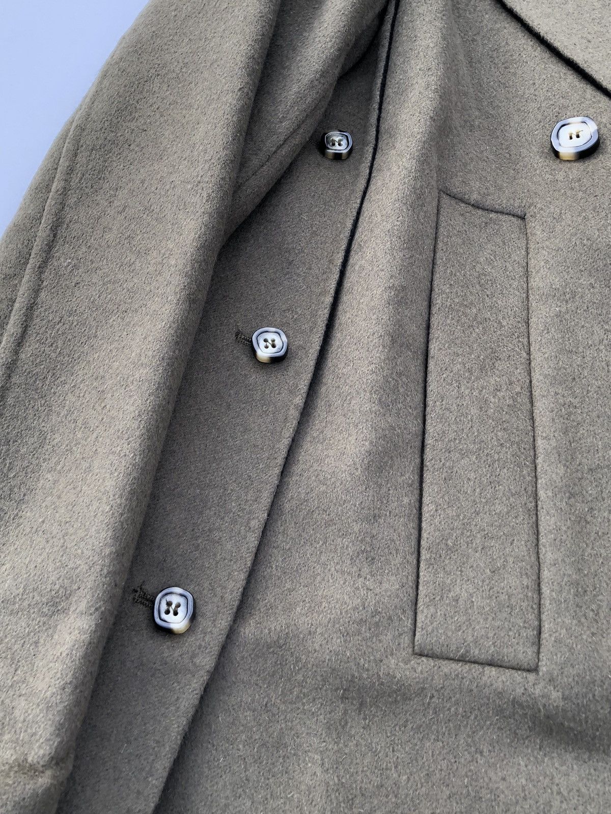 Max Mara Max Mara Sportmax Wool Angora Rabbit Double Breasted Coat Size M / US 6-8 / IT 42-44 - 6 Thumbnail