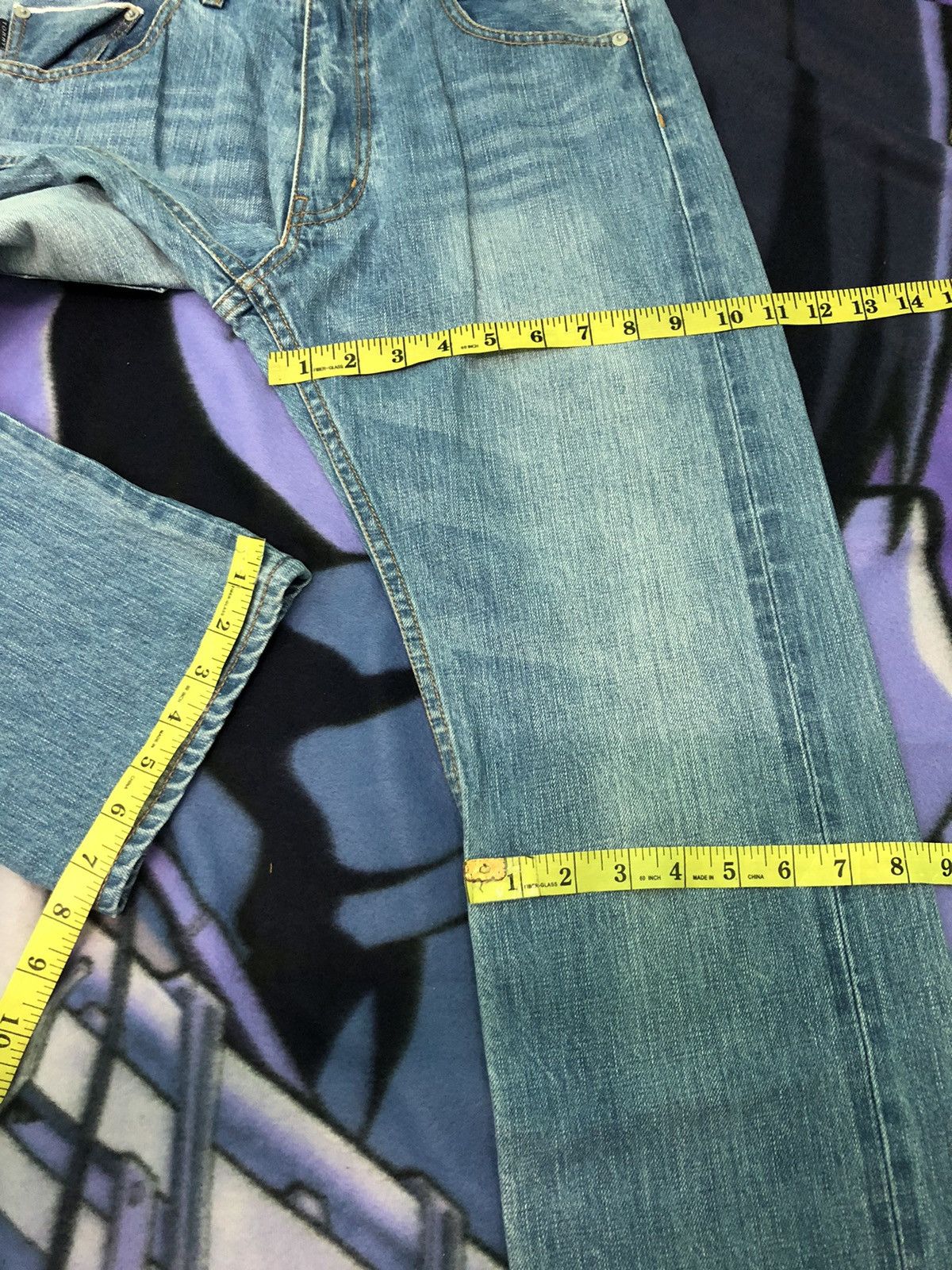 Tommy Hilfiger × Tommy Jeans × Vintage VINTAGE SELVEDGE TOMMY BLUE WASH DENIM JEANS Size US 30 / EU 46 - 15 Thumbnail