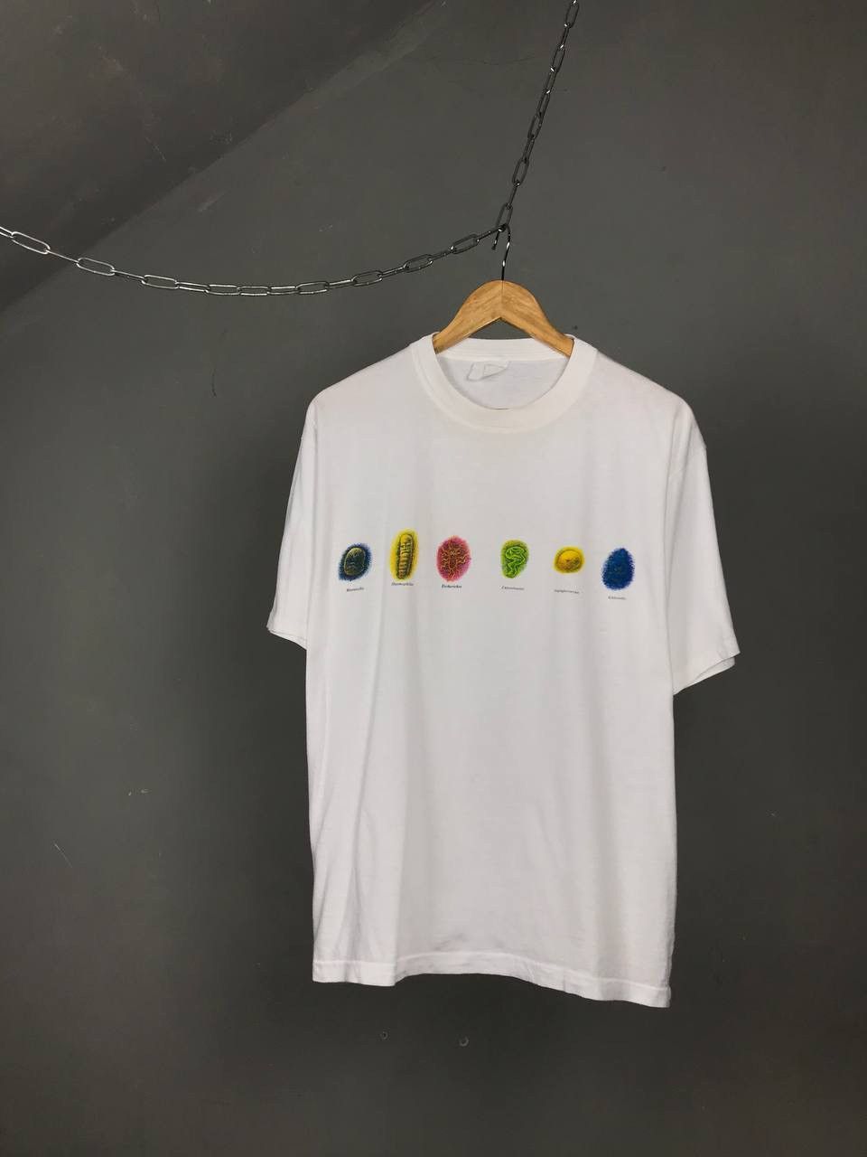 Other Microbes Parasites other vintage overprinted tee Size US L / EU 52-54 / 3 - 1 Thumbnail