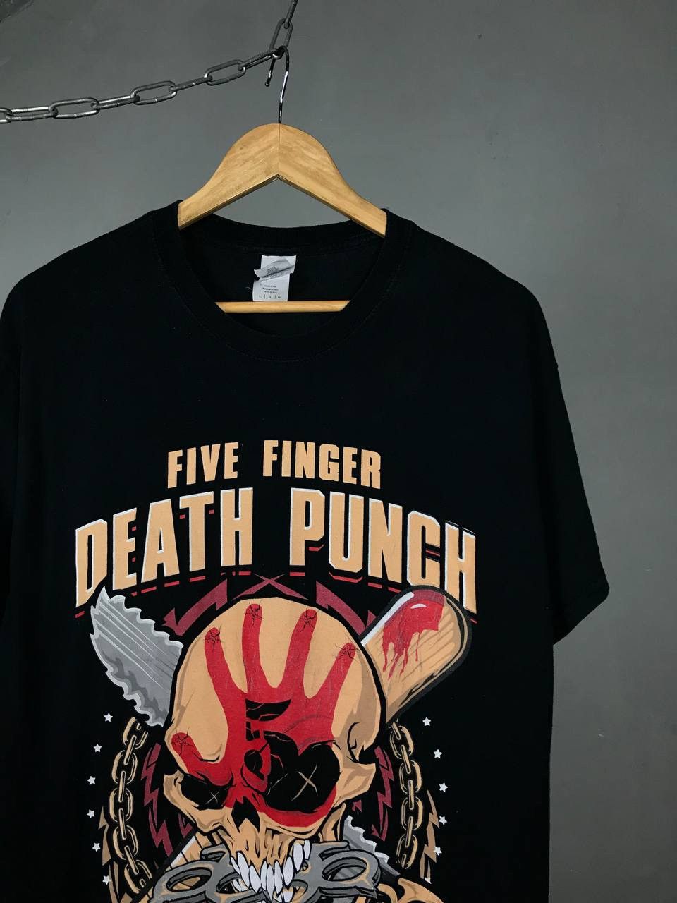 Band Tees × Vintage Five Finger Death Punch vintage rock band tee Size US L / EU 52-54 / 3 - 2 Thumbnail