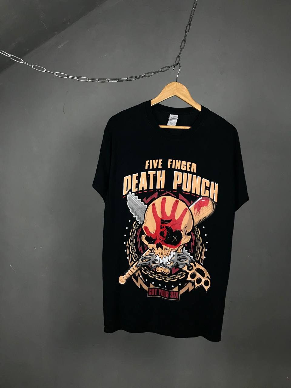 Band Tees × Vintage Five Finger Death Punch vintage rock band tee Size US L / EU 52-54 / 3 - 1 Thumbnail