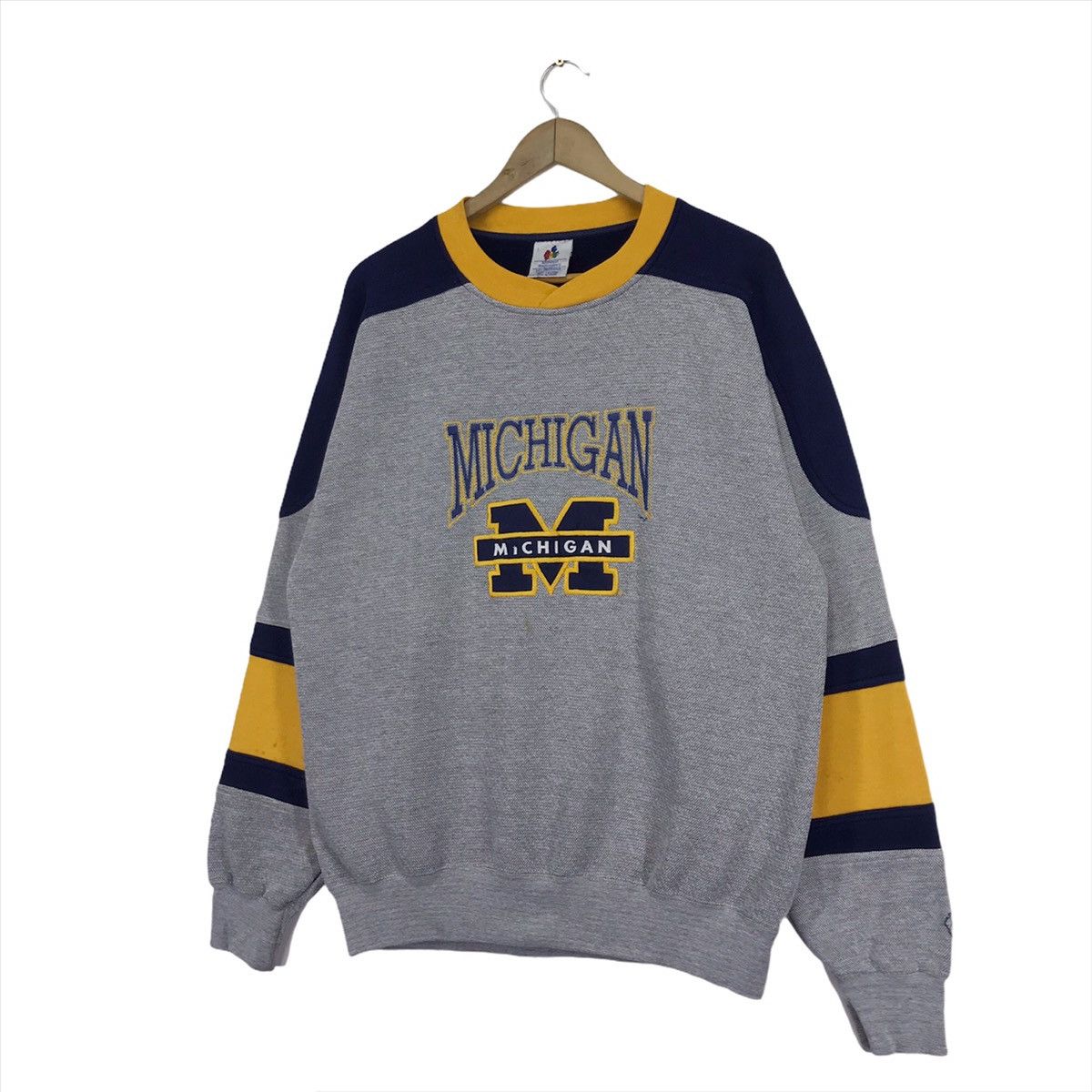 Vintage Vintage Michigan State Sweatshirt Crewneck Size US L / EU 52-54 / 3 - 3 Thumbnail