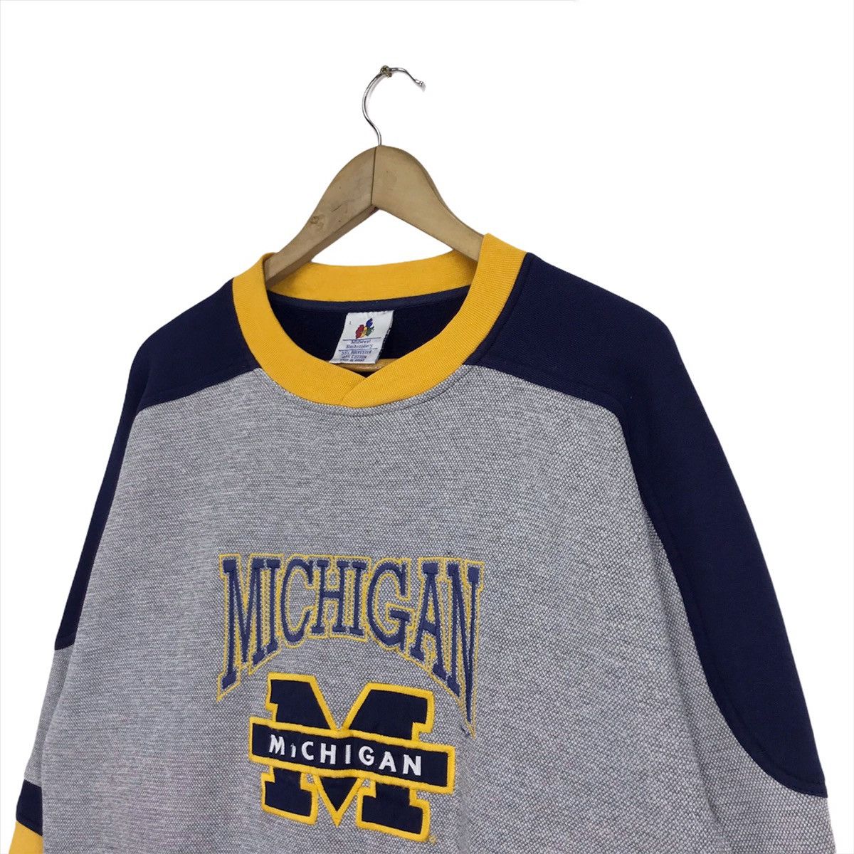 Vintage Vintage Michigan State Sweatshirt Crewneck Size US L / EU 52-54 / 3 - 4 Thumbnail