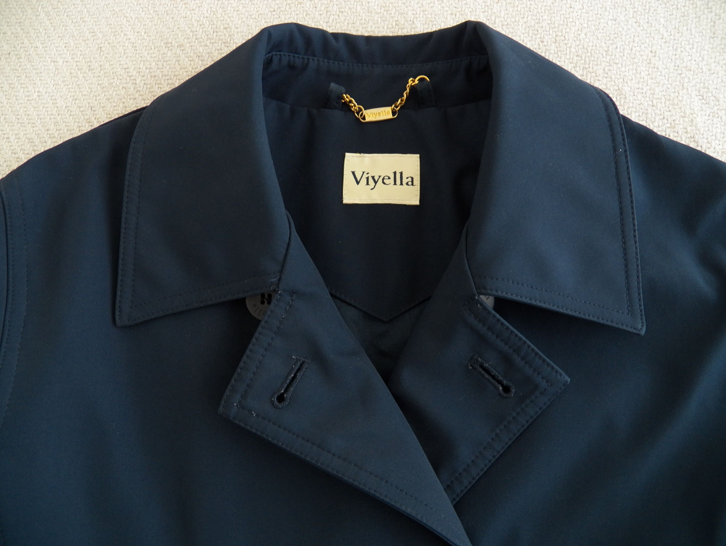Viyella Vintage Viyella Womens DB Coat Raincoat Size M Polyester Size M / US 6-8 / IT 42-44 - 2 Thumbnail