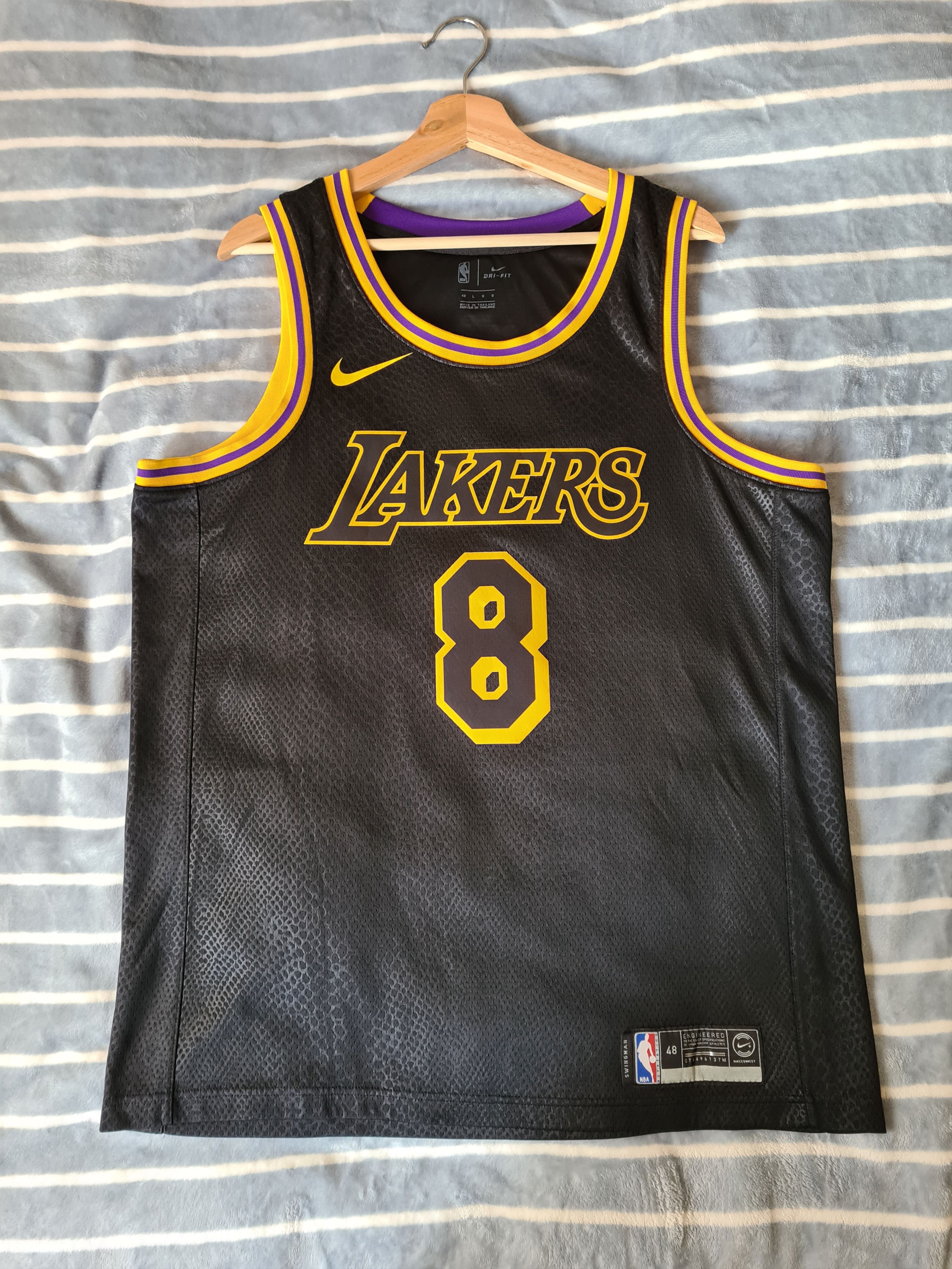 Nike Authentic Kobe Bryant '8' Mamba City Edition Swingman Jersey