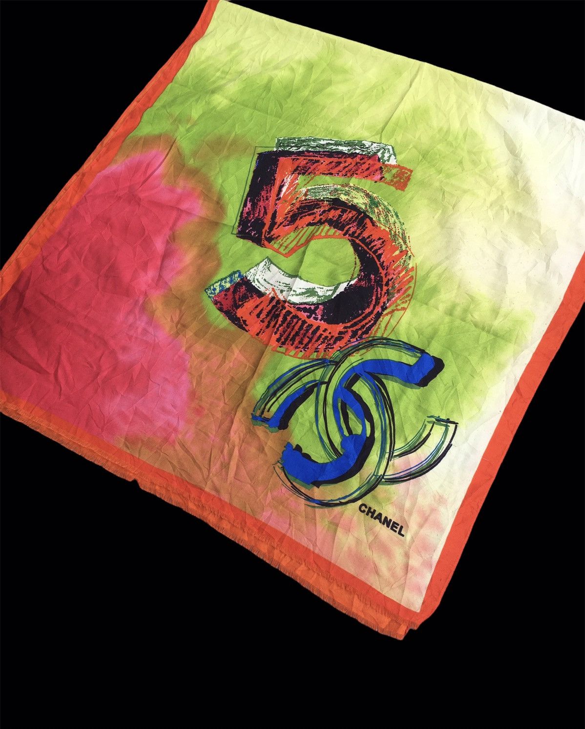 Chanel Chanel big scarves silk/cashmare Size ONE SIZE - 1 Thumbnail