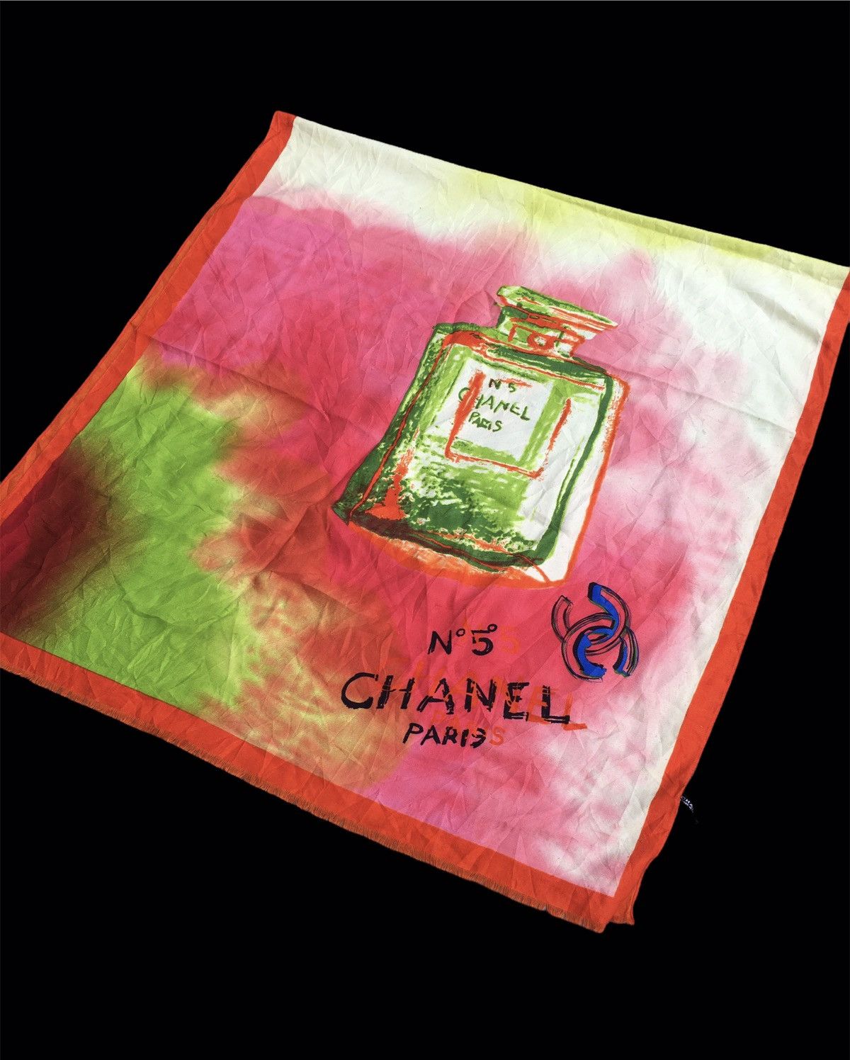 Chanel Chanel big scarves silk/cashmare Size ONE SIZE - 3 Thumbnail