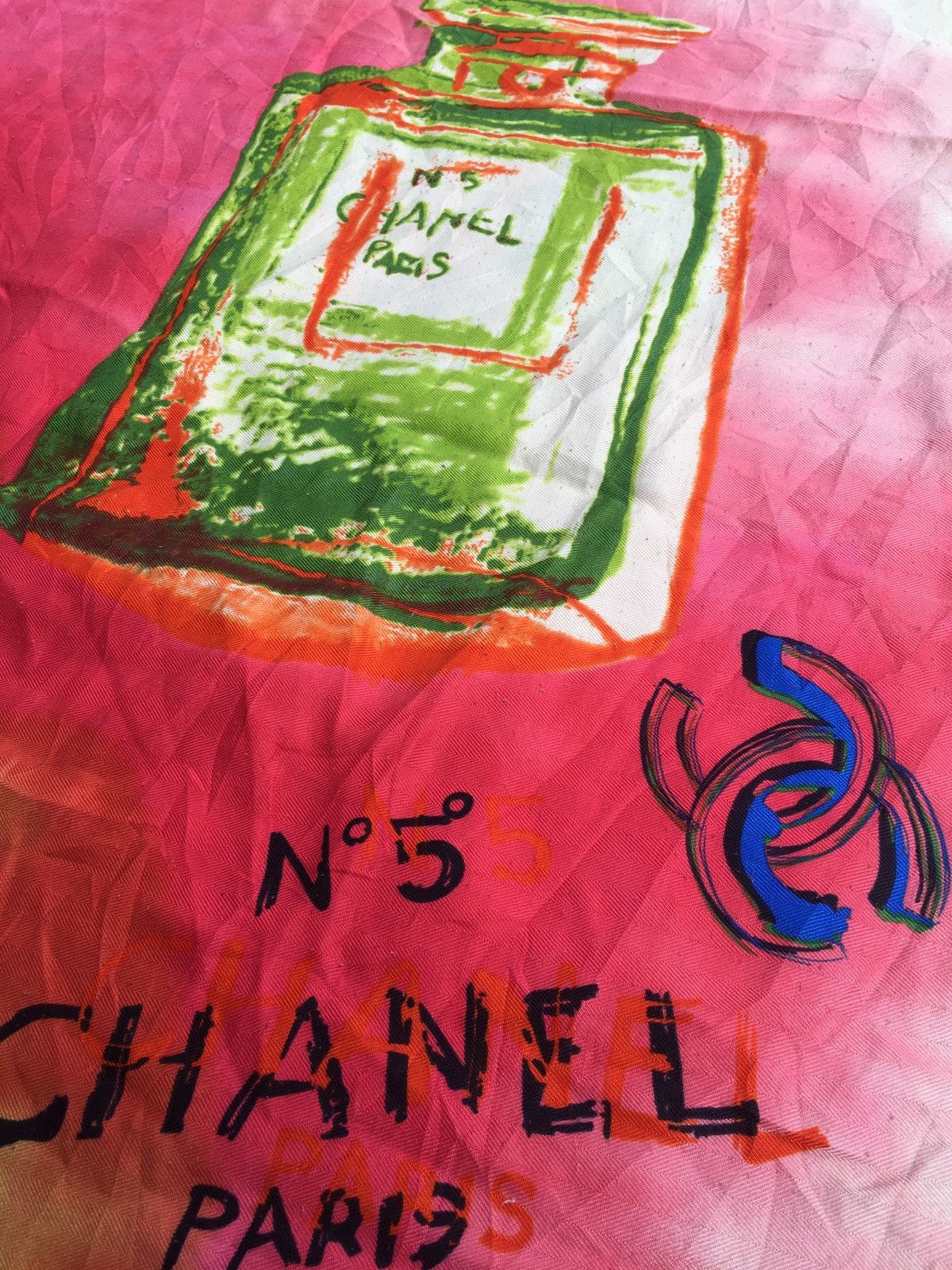 Chanel Chanel big scarves silk/cashmare Size ONE SIZE - 7 Thumbnail