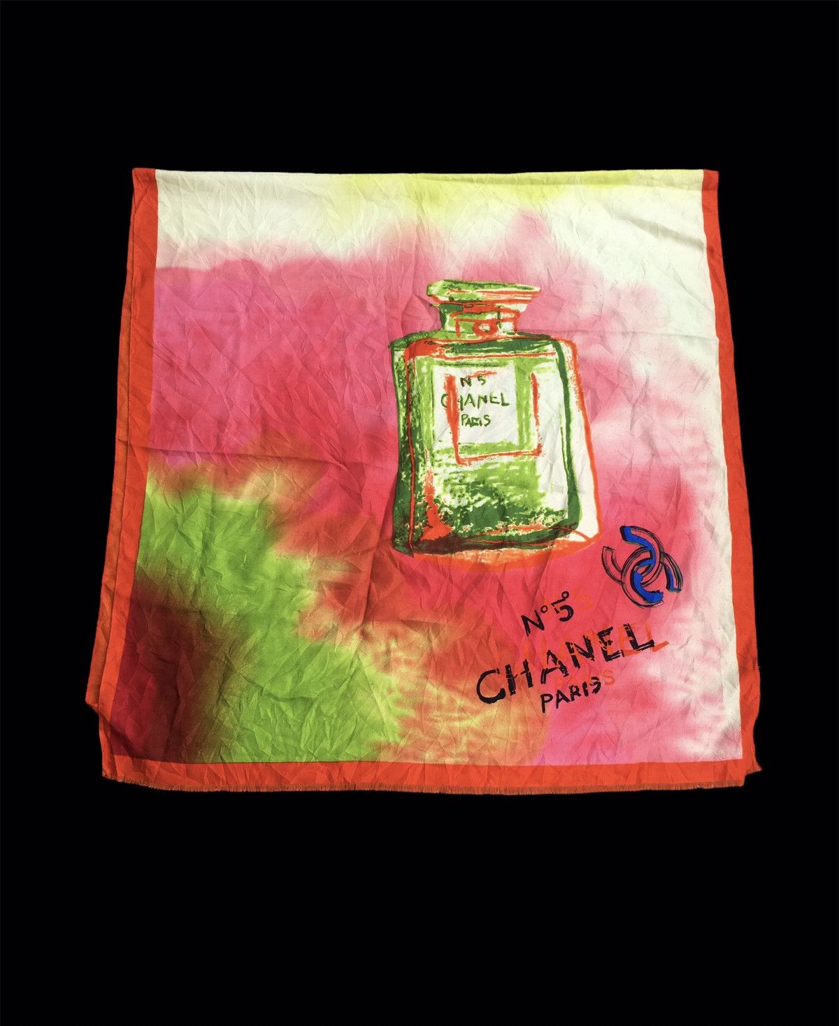 Chanel Chanel big scarves silk/cashmare Size ONE SIZE - 4 Thumbnail