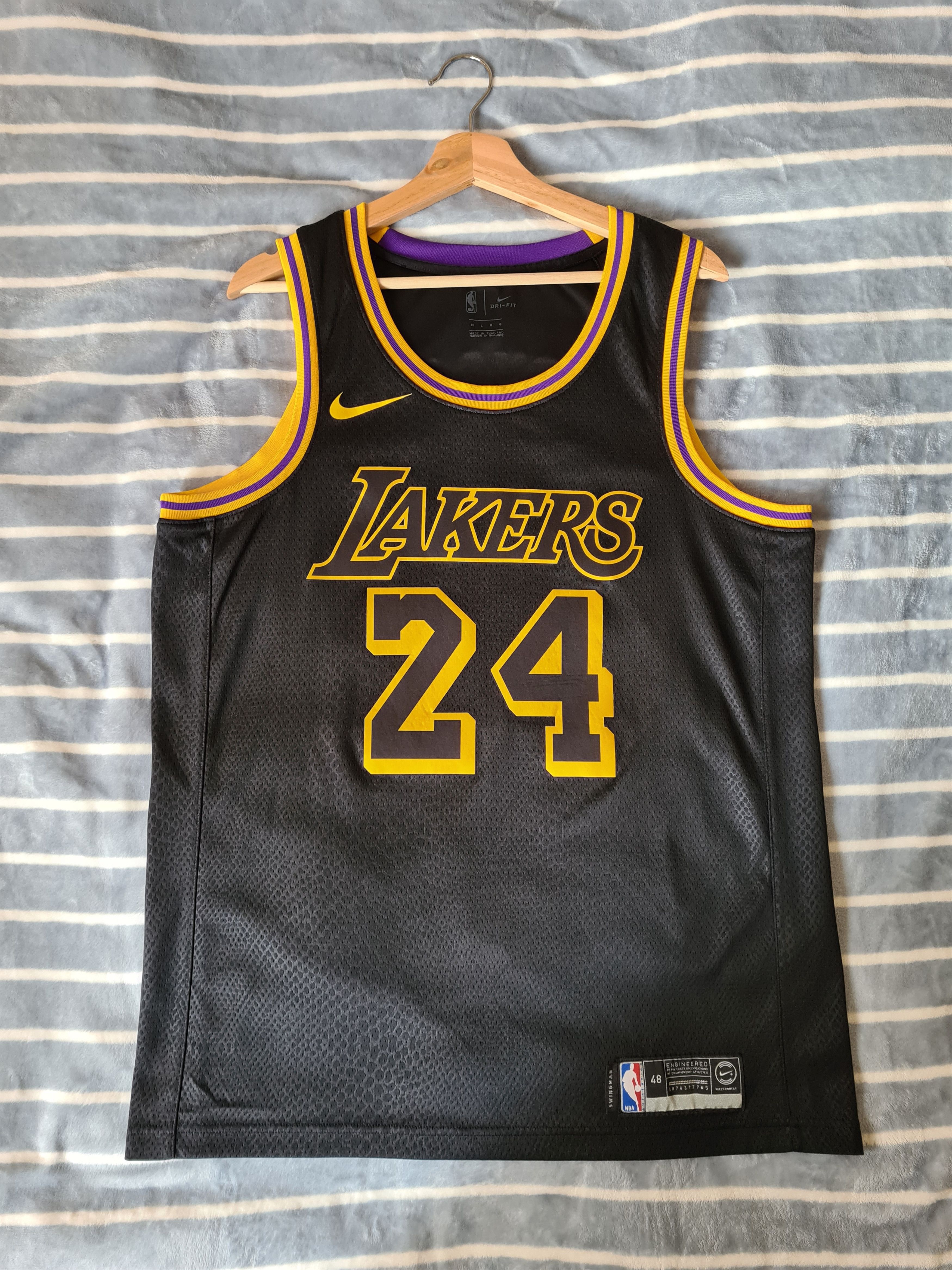 NBA × Nike Men's Jersey Kobe Bryant #24 NBA Lakers Nike Wish