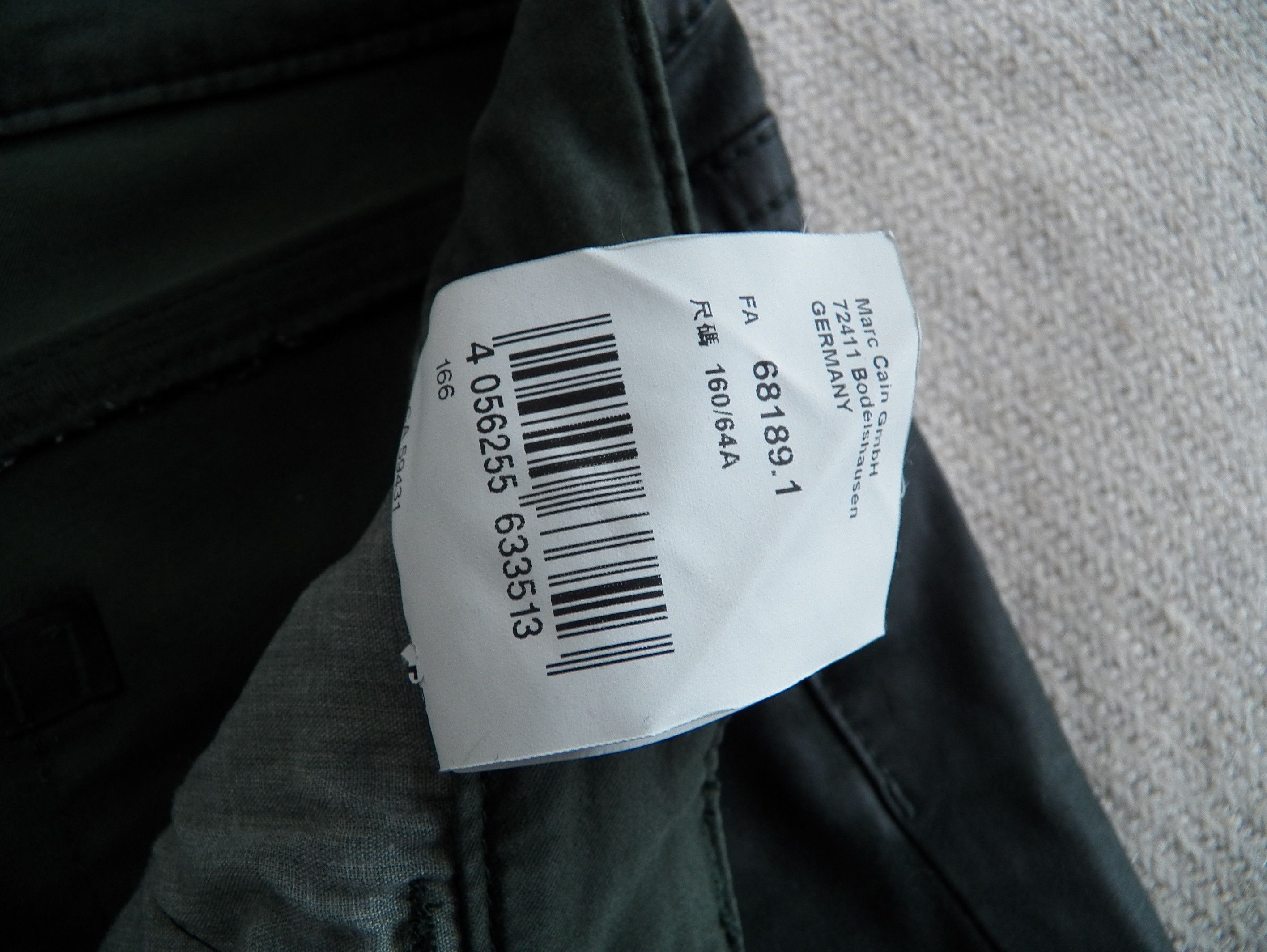 Other Marc Cain Jeans N2 Dark Green Coated Finish Skinny Mid Rise Size 28" / US 6 / IT 42 - 7 Thumbnail