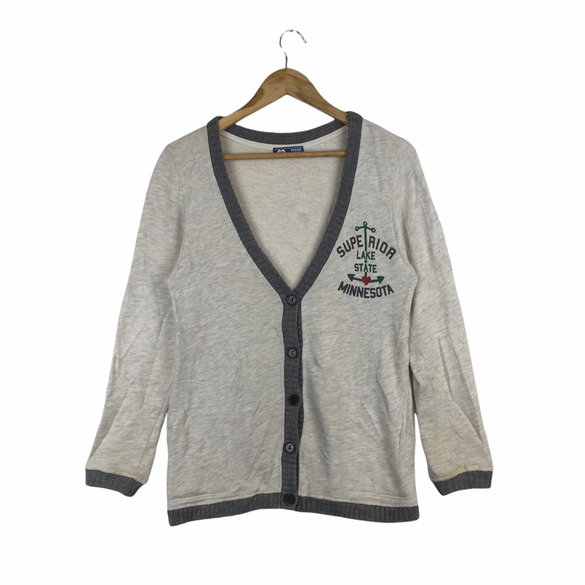 Vintage BEAMS HEARTS JAPAN Minnesota University Cardigan